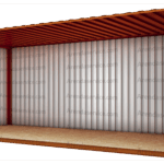 Аренда контейнера 20 футов под склад — второй этаж